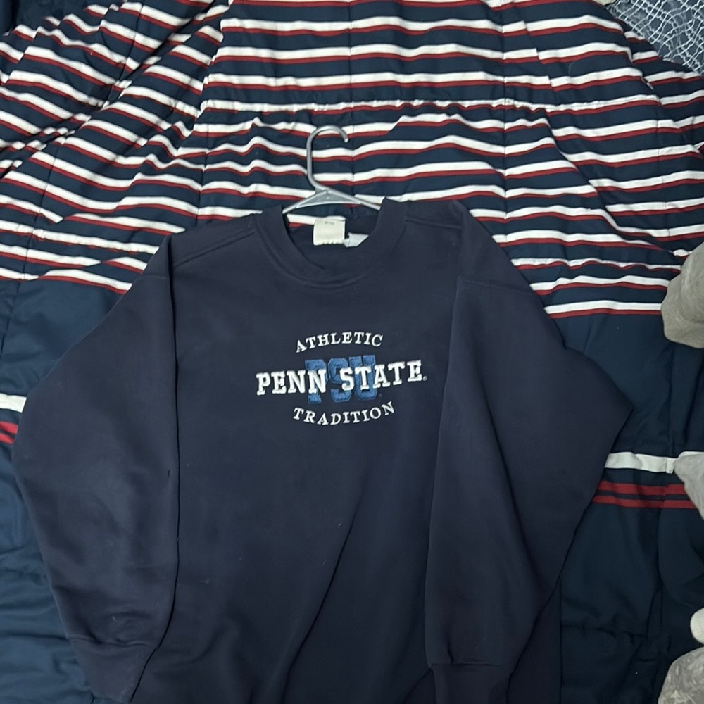 PSU Vintage Penn State Athletic Tradition Navy Crewneck Sweater